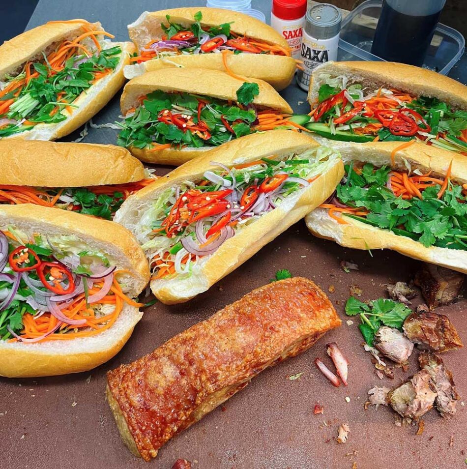 Crispy Pork Banh Mi