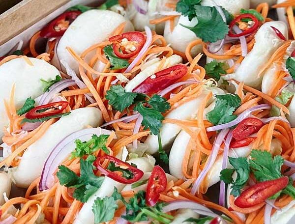 Steamed Bao Bun Platter